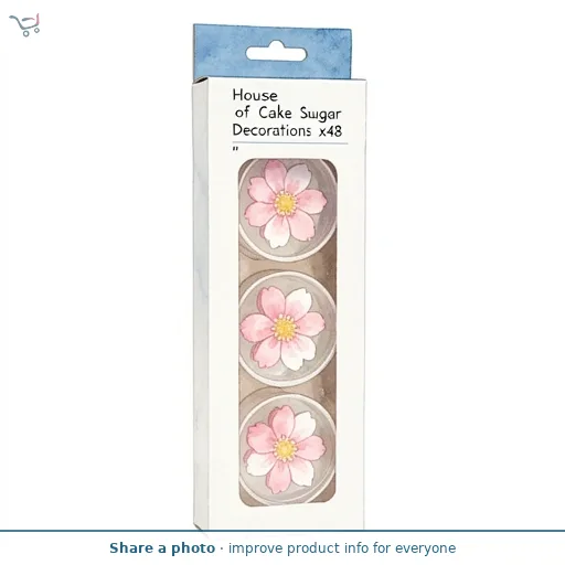 House of Cake Sugar Decorations x48