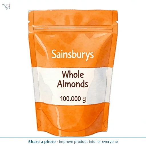 Sainsbury's Whole Almonds 100g