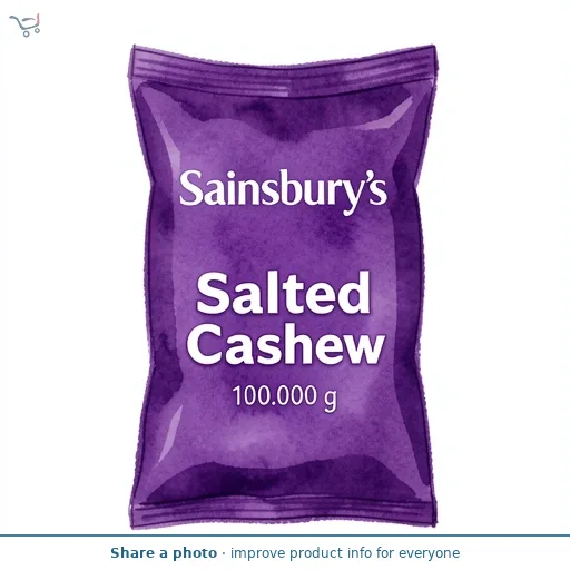 Sainsbury's Salted Cashew 100g