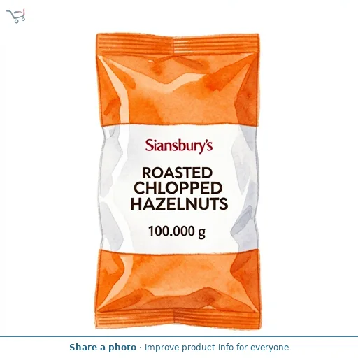 Sainsbury's Roasted Chopped Hazelnuts 100g