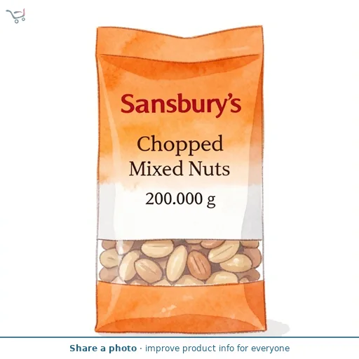 Sainsbury's Chopped Mixed Nuts 200g