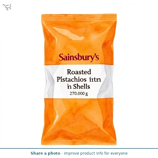 Sainsbury's Roasted Pistachios in Shells 270g
