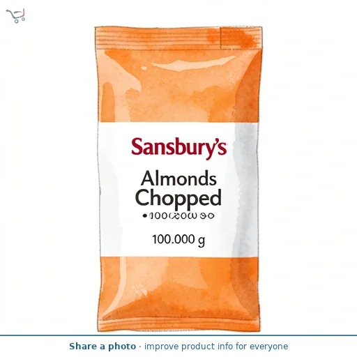 Sainsbury's Almonds Chopped 100g