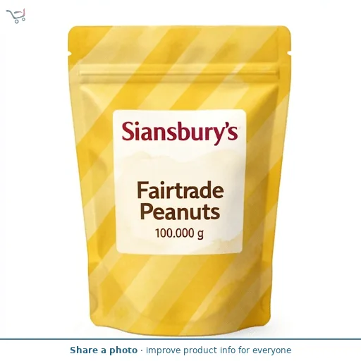 Sainsbury's Fairtrade Peanuts 100g