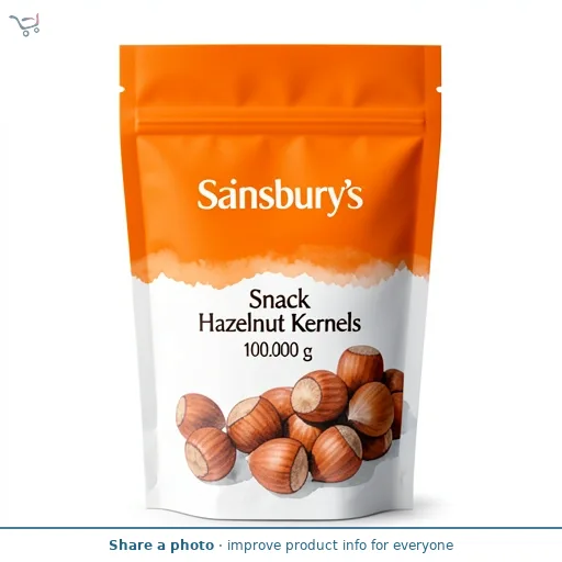 Sainsbury's Snack Hazelnut Kernels 100g