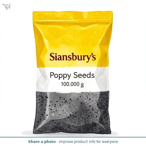 Sainsbury's Poppy Seeds 100g