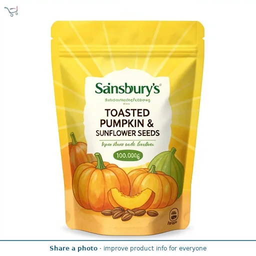 Sainsbury's Toasted Pumpkin & Sunflower Seeds 100g