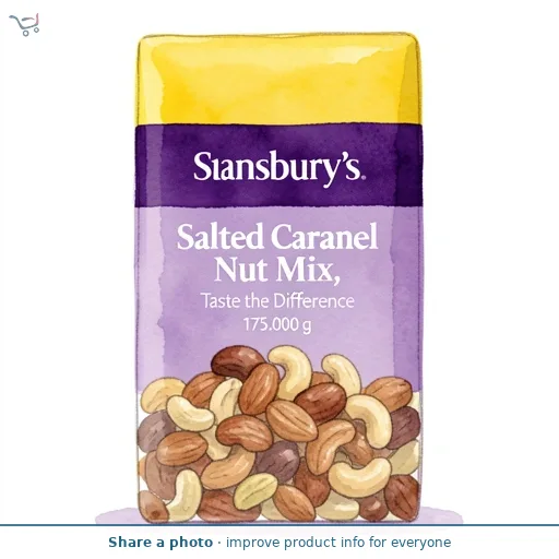 Sainsbury's Salted Caramel Nut Mix, Taste the Difference 175g