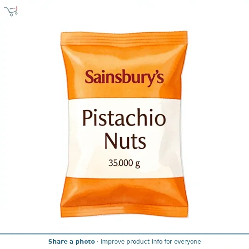 Sainsbury's Pistachio Nuts 35g