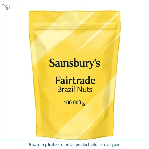 Sainsbury's Fairtrade Brazil Nuts 100g