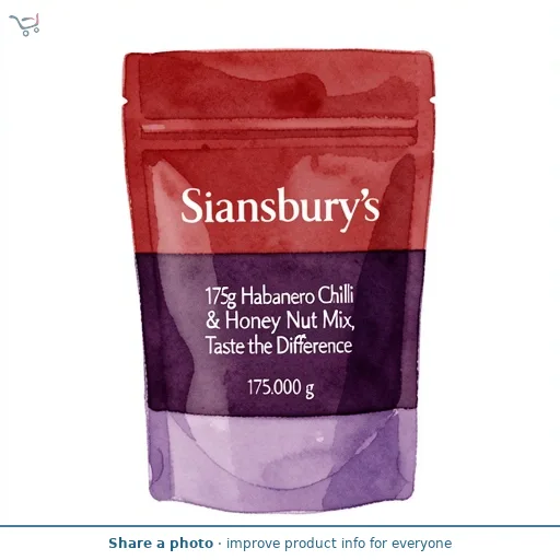 Sainsbury's 175g Habanero Chilli & Honey Nut Mix, Taste the Difference