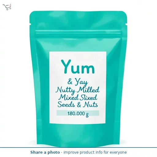 Yum & Yay Nutty Milled Mixed Seeds & Nuts 180g