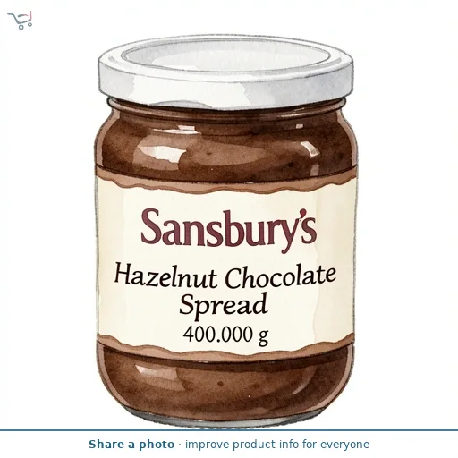 Sainsbury's Hazelnut Chocolate Spread 400g