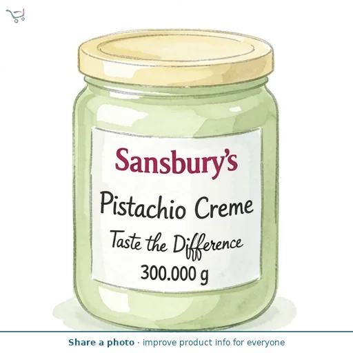 Sainsbury's Pistachio Creme, Taste the Difference 300g