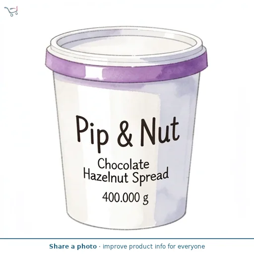Pip & Nut Chocolate Hazelnut Spread 400g