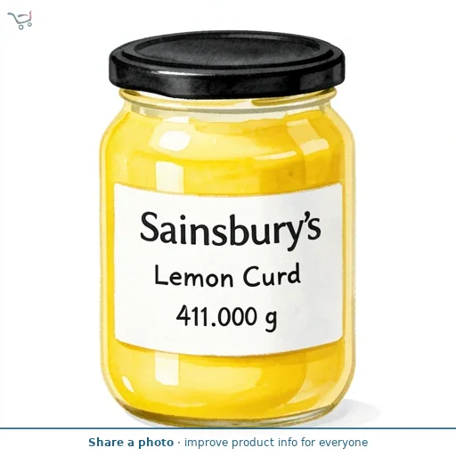 Sainsbury's Lemon Curd 411g
