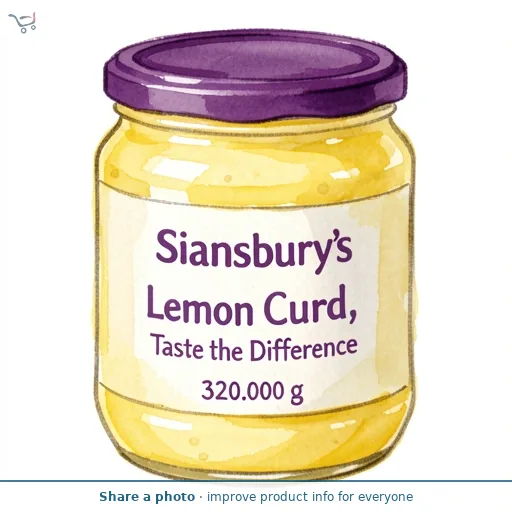 Sainsbury's Lemon Curd, Taste the Difference 320g