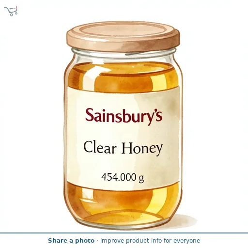 Sainsbury's Clear Honey 454g