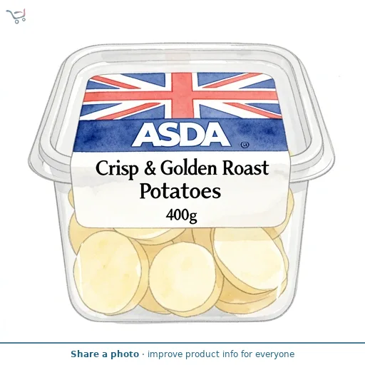 ASDA Crisp & Golden Roast Potatoes 400g