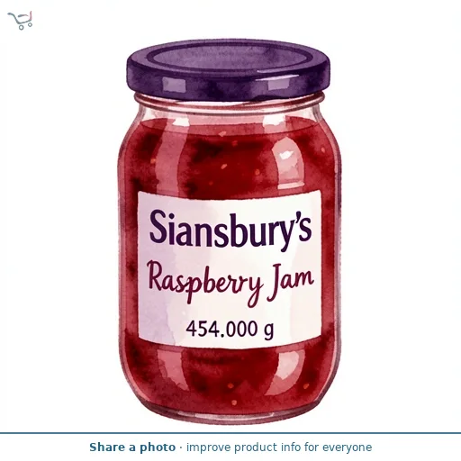 Sainsbury's Raspberry Jam 454g