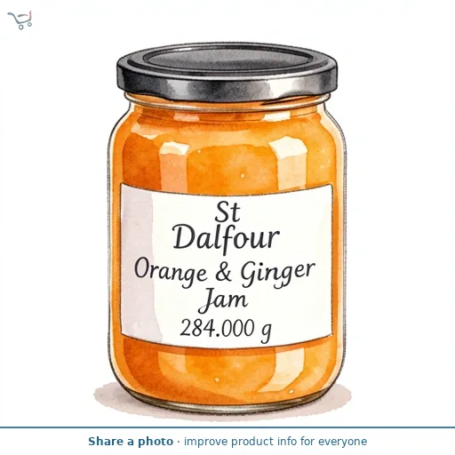 St Dalfour Orange & Ginger Jam 284g