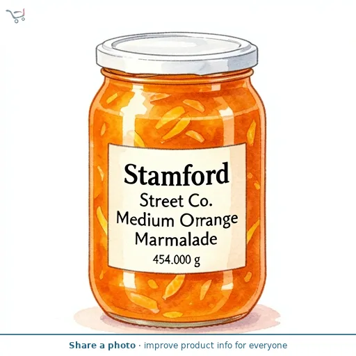Stamford Street Co. Medium Cut Orange Marmalade 454g