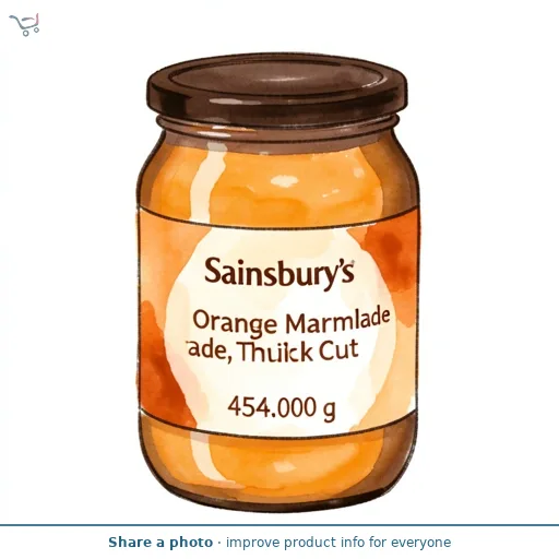 Sainsbury's Orange Marmalade, Thick Cut 454g