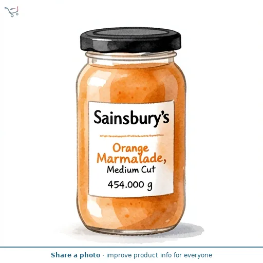 Sainsbury's Orange Marmalade, Medium Cut 454g
