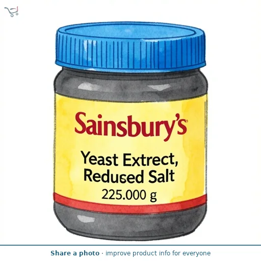 Sainsbury's Yeast Extract, Reduced Salt 225g