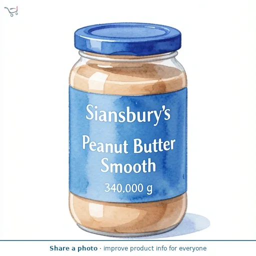 Sainsbury's Peanut Butter Smooth 340g