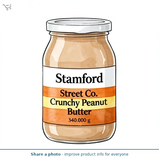 Stamford Street Co. Crunchy Peanut Butter 340g