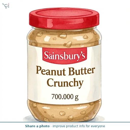 Sainsbury's Peanut Butter Crunchy 700g