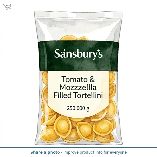 Sainsbury's Tomato & Mozzarella Filled Tortellini 250g