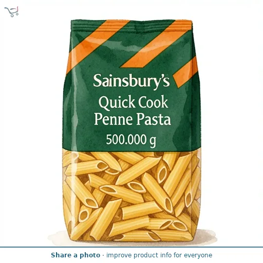 Sainsbury's Quick Cook Penne Pasta 500g