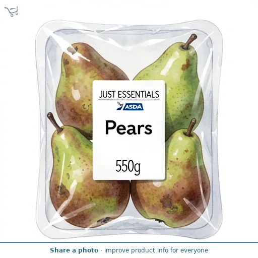 JUST ESSENTIALS by ASDA Pears 550g