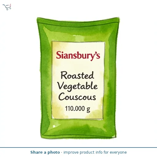 Sainsbury's Roasted Vegetable Couscous 110g