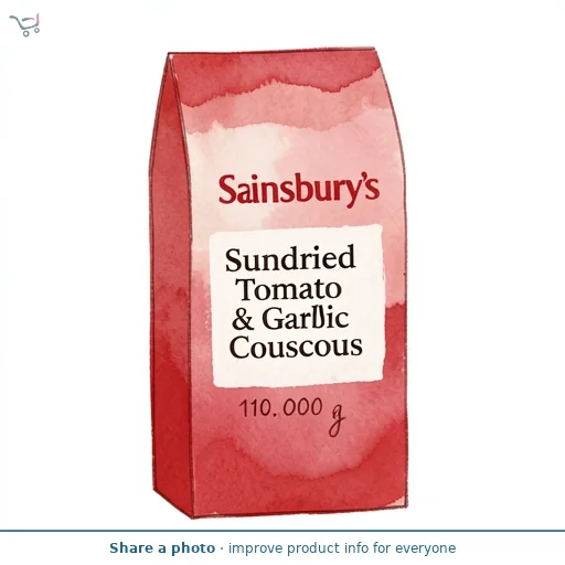 Sainsbury's Sundried Tomato & Garlic Couscous 110g