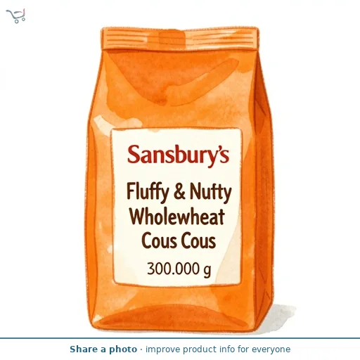 Sainsbury's Fluffy & Nutty Wholewheat Cous Cous 300g
