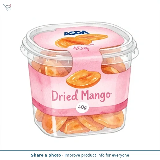 ASDA Dried Mango 40g