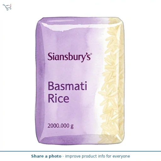Sainsbury's Basmati Rice 2kg