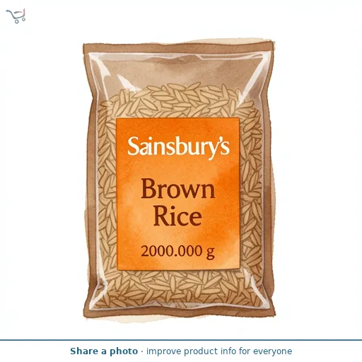 Sainsbury's Brown Rice 2kg