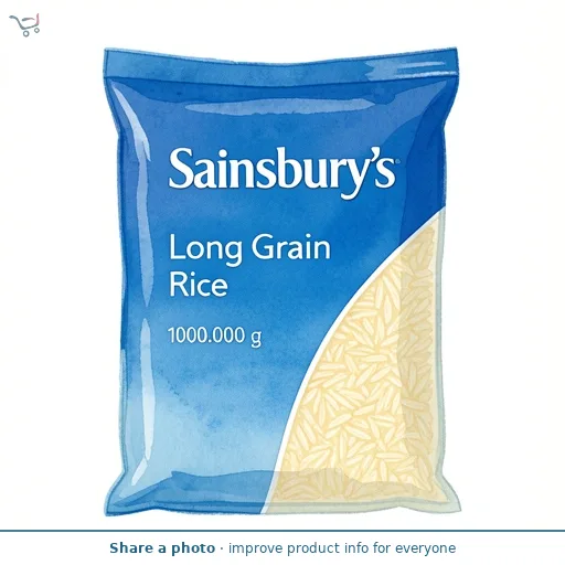 Sainsbury's Long Grain Rice 1kg