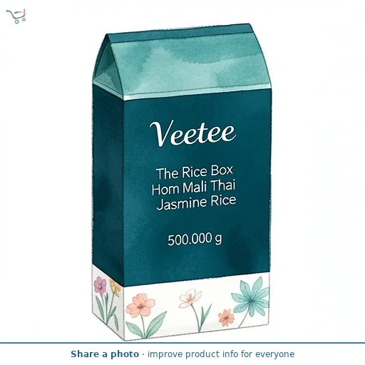 Veetee The Rice Box Hom Mali Thai Jasmine Rice 500g
