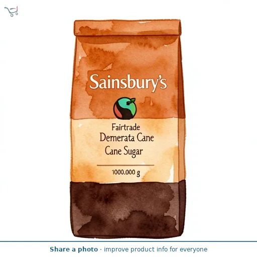 Sainsbury's Fairtrade Demerara Cane Sugar 1kg