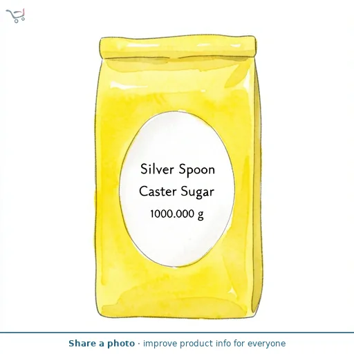 Silver Spoon Caster Sugar 1kg