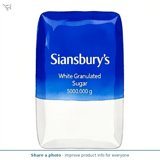 Sainsbury's White Granulated Sugar 5kg