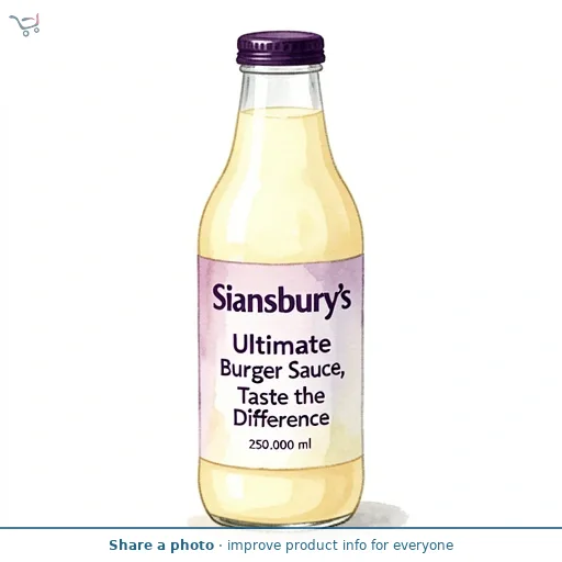 Sainsbury's Ultimate Burger Sauce, Taste the Difference 250ml