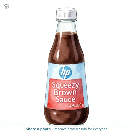 HP Squeezy Brown Sauce 425g