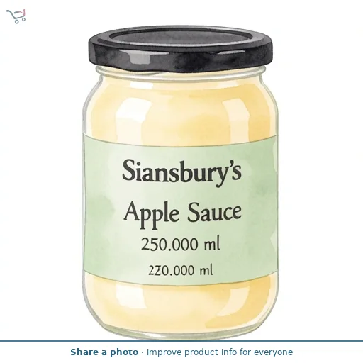 Sainsbury's Apple Sauce 250ml