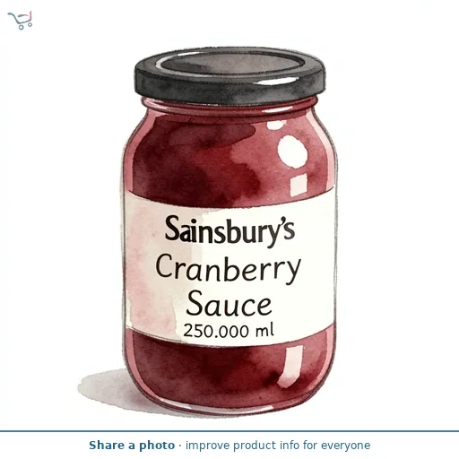 Sainsbury's Cranberry Sauce 250ml